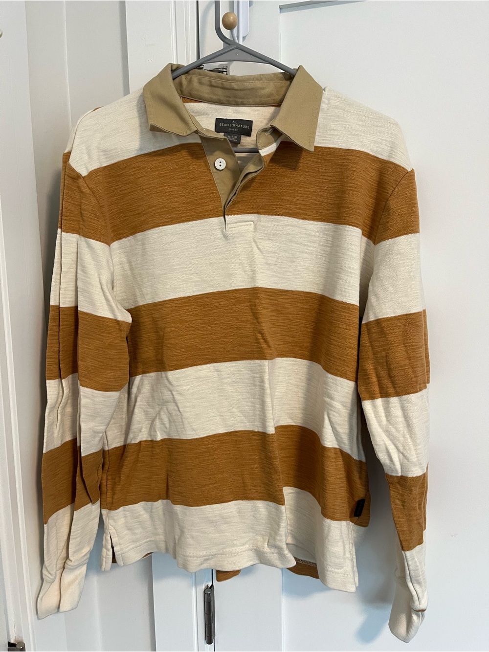 L.L. Bean Men's Signature Rugby Polo